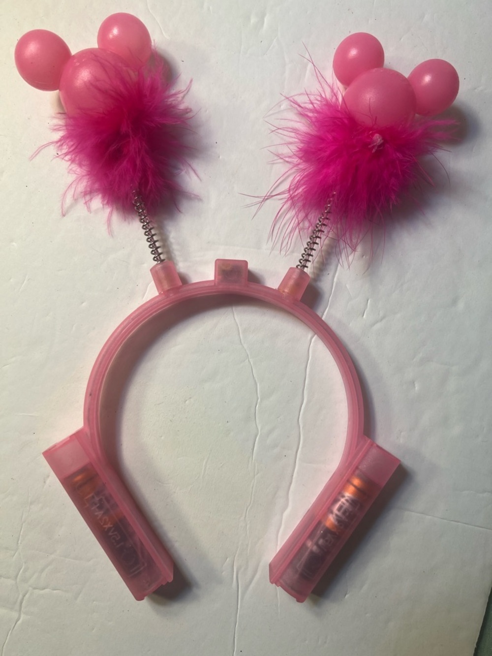 Pink Feather Pom Headband for Kids - Picture 12 of 12